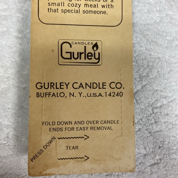 Vintage new gurley light blue twist 12” tapers - Picture 3 of 5